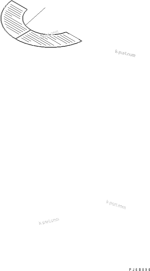 Komatsu parts book diagram for S6D102E-1E S/N 26200929-UP: CAUTION PLATE (JAPANESE) (ORDERING TRANSFERRED PARTS)(#26254797-)