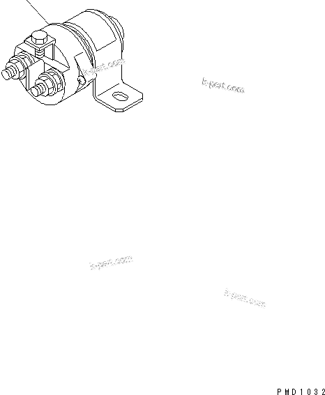 Komatsu parts book diagram for S6D102E-1F-S2 S/N 26200929-UP: HEATER SWITCH(#26225116-)