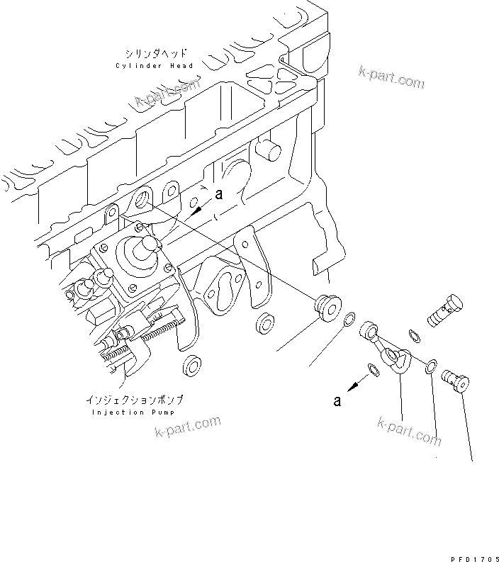 Komatsu parts book diagram for S6D102E-1T S/N 26200929-UP: BOOST TUBE(#26237081-)