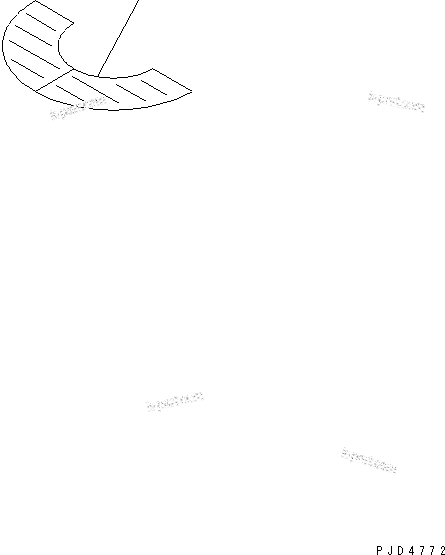 Komatsu parts book diagram for S6D108E-2A-N6 S/N 19030-UP: CAUTION PLATE (JAPANESE)(#32610-)