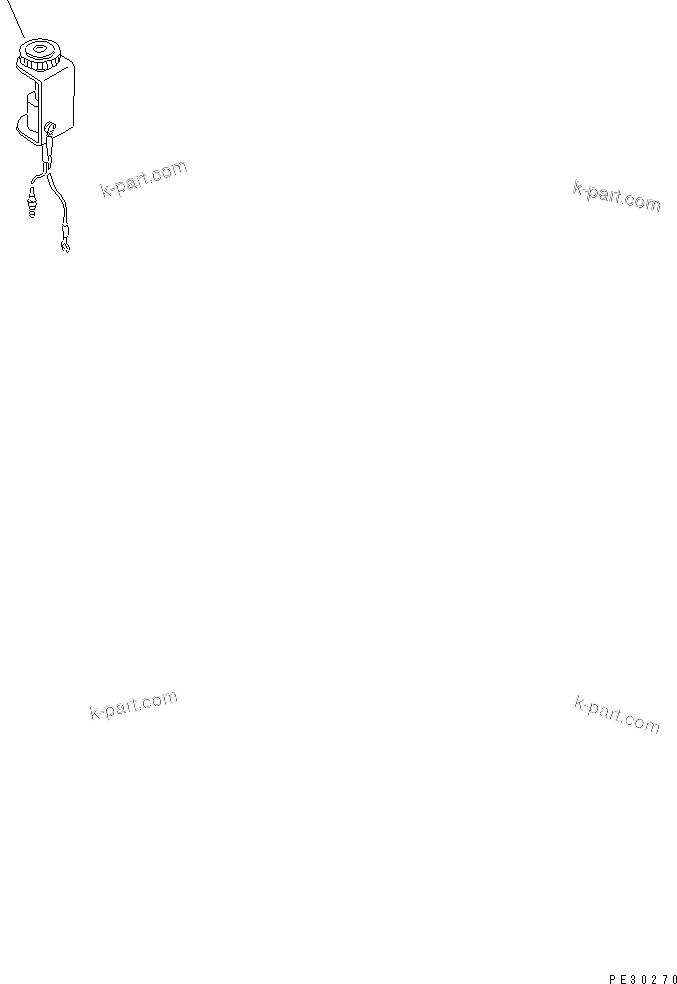 Komatsu parts book diagram for S6D125E-2J-6 S/N 60721-UP: HEATER SIGNAL(#81510-)
