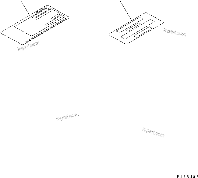 Komatsu parts book diagram for S6D125E-2J-6 S/N 60721-UP: NAME PLATE AND CAUTION (JAPANESE-ENGLISH)(#81315-)