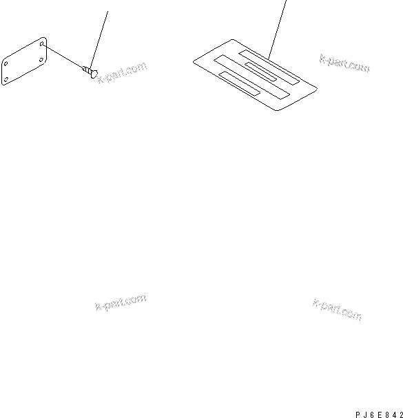 Komatsu parts book diagram for S6D125E-2J-6 S/N 60721-UP: NAME PLATE AND CAUTION(#84501-)