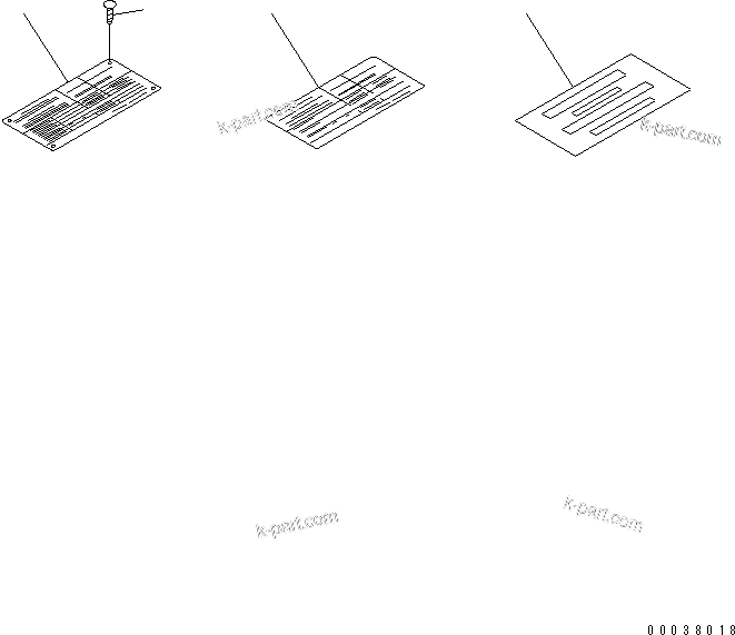 Komatsu parts book diagram for S6D125E-2J-6 S/N 60721-UP: NAME PLATE AND CAUTION PLATE (FOR TPEM APPLICATION)(#90154-)