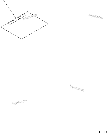 Komatsu parts book diagram for S6D125E-2J-6 S/N 60721-UP: CAUTION PLATE (SPANISH)(#81315-)