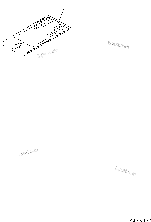 Komatsu parts book diagram for S6D125E-2L S/N 60863-UP: NAME PLATE AND CAUTION(#80915-)