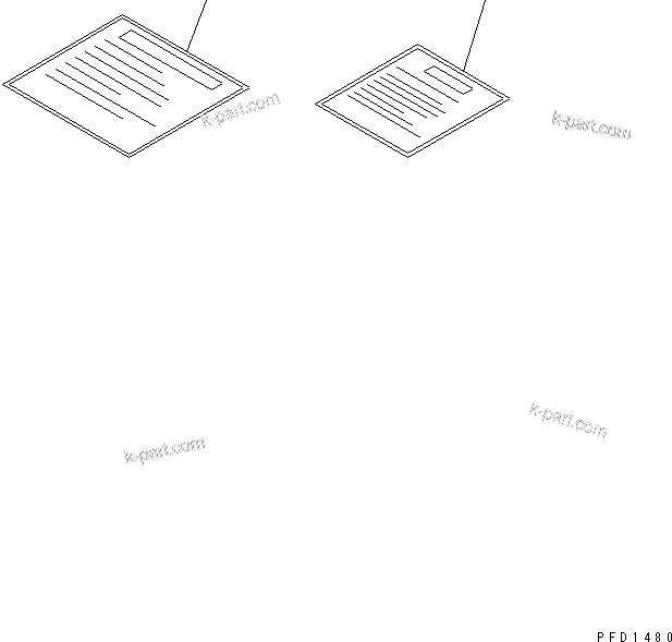 Komatsu parts book diagram for S6D155-4AA S/N 25887-UP: CAUTION PLATE (AUTO PRIMING SYSTEM)