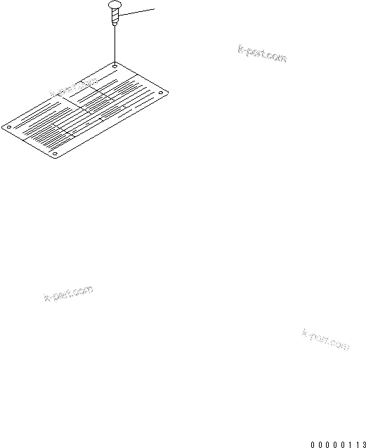 Komatsu parts book diagram for S6D170-1L-6W S/N 10001-UP: NAME PLATE AND CAUTION PLATE (FOR EU EXHAUST GAS REGULATION)(#20474-)