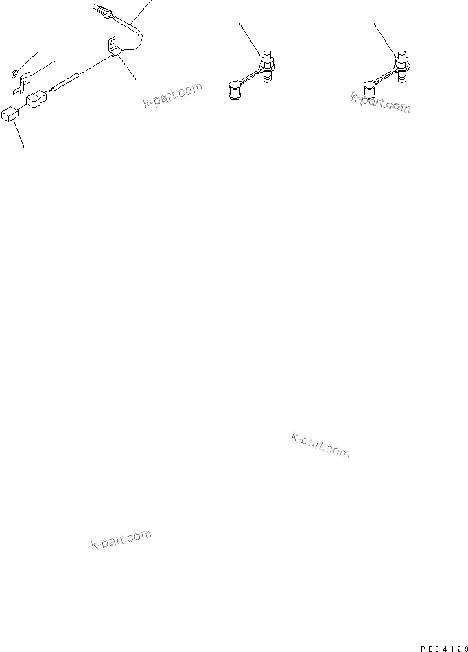 Komatsu parts book diagram for S6D170-1L-6W S/N 10001-UP: PM-CLINIC (FOR D275A-2)(#20011-)