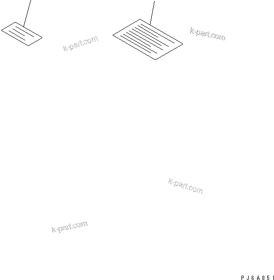 Komatsu parts book diagram for S6D170-1L-6W S/N 10001-UP: CAUTION PLATE (ENGLISH)(#20011-)