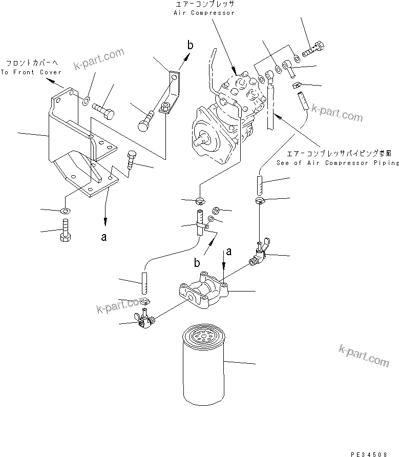 Komatsu parts book diagram for SA6D140-1FF-G S/N 10001-UP: CORROSION RESISTOR(#17983-)