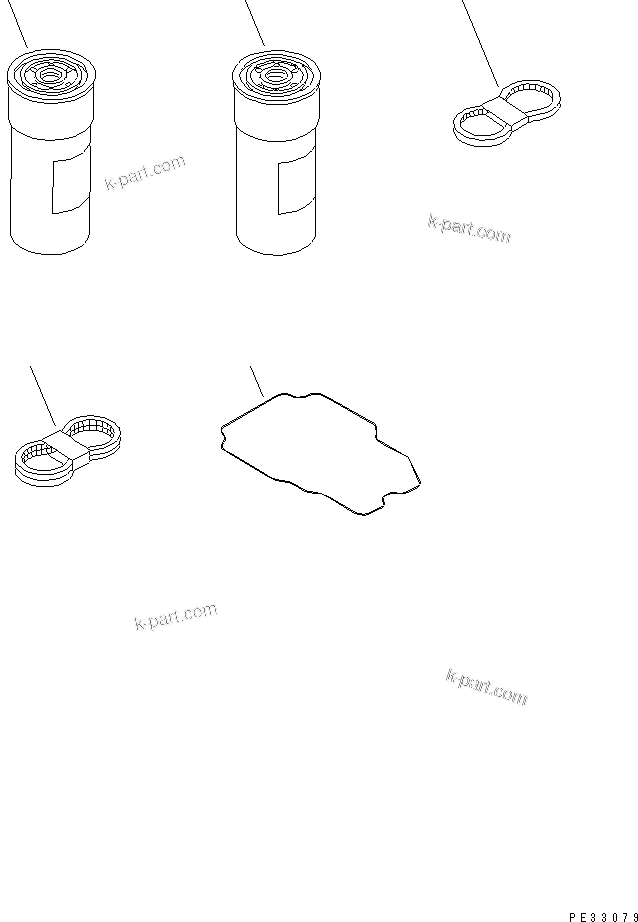 Komatsu parts book diagram for SA6D140-1FF-G S/N 10001-UP: SPARE PARTS(#19908-26749)
