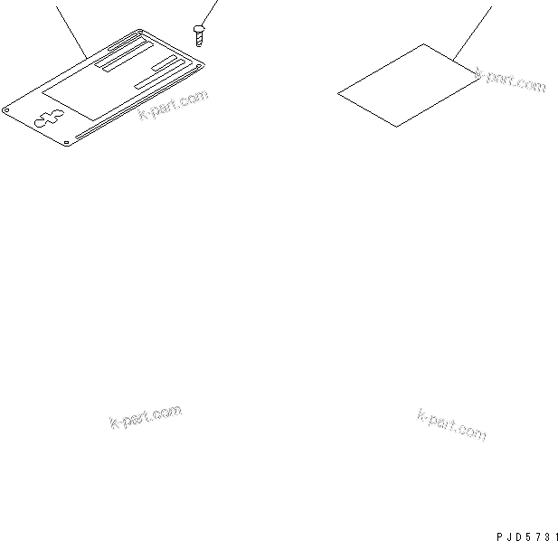 Komatsu parts book diagram for SA6D108E-2A-S7 S/N 19030-UP: NAME PLATE AND CAUTION PLATE (JAPANESE-ENGLISH)(#32610-)
