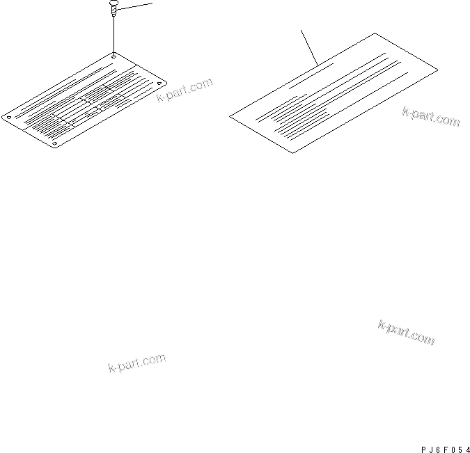 Komatsu parts book diagram for SA6D125E-2A-KU S/N 60721-UP: NAME PLATE AND CAUTION PLATE (FOR EC REGULATION)(#77552-81414)