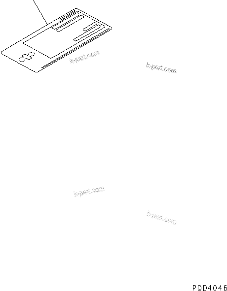 Komatsu parts book diagram for SA6D125E-2A-C S/N 60721-UP: NAME PLATE(#81415-)