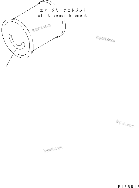 Komatsu parts book diagram for SA6D125E-2C-S7 S/N 60721-UP: CAUTION PLATE (JAPANESE)(#81315-)