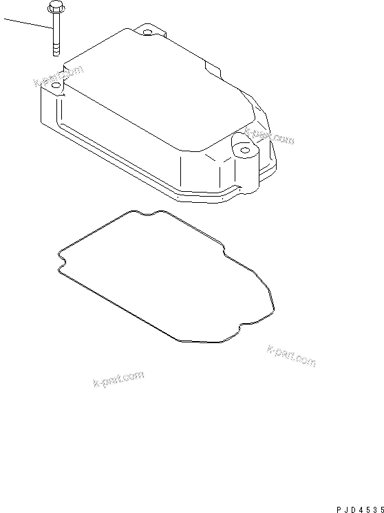 Komatsu parts book diagram for SA6D140E-2B-7 S/N 22537-UP: HEAD COVER MOUNTING(#26084-)
