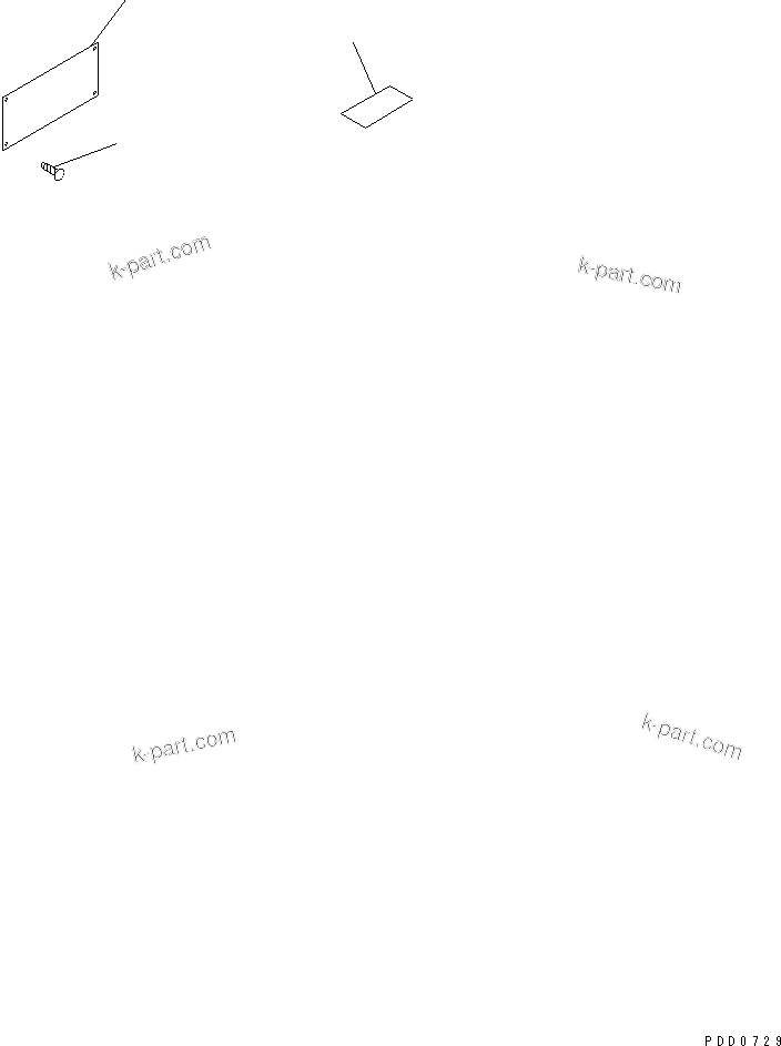 Komatsu parts book diagram for SA6D170E-2C S/N 17353-UP: NAME PLATE AND CAUTION PLATE (JAPANESE-ENGLISH)(#18752-20091)