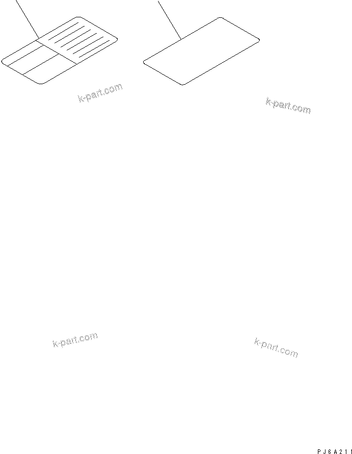 Komatsu parts book diagram for SAA4D102E-2E-4 S/N 26274903-UP: CAUTION PLATE (FOR REGULATION OF EPA)(#26293515-)