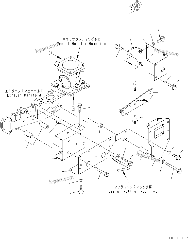 Komatsu parts book diagram for SAA4D102E-2G-4 S/N 26274903-UP: HEAT SHIELD(#26317765-)