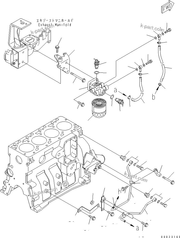 Komatsu parts book diagram for SAA4D102E-2G-4 S/N 26274903-UP: CORROSION RESISTOR(#26323391-)