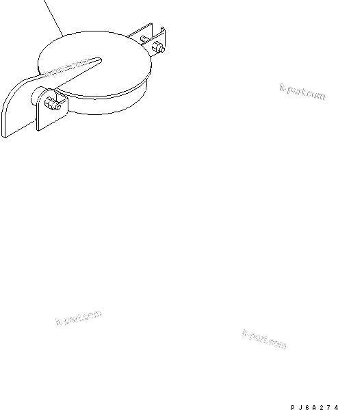 Komatsu parts book diagram for SAA6D140E-3D-8 S/N 110003-UP (Rear Engine): RAIN CAP (TROPICAL SPEC.)(#110134-)