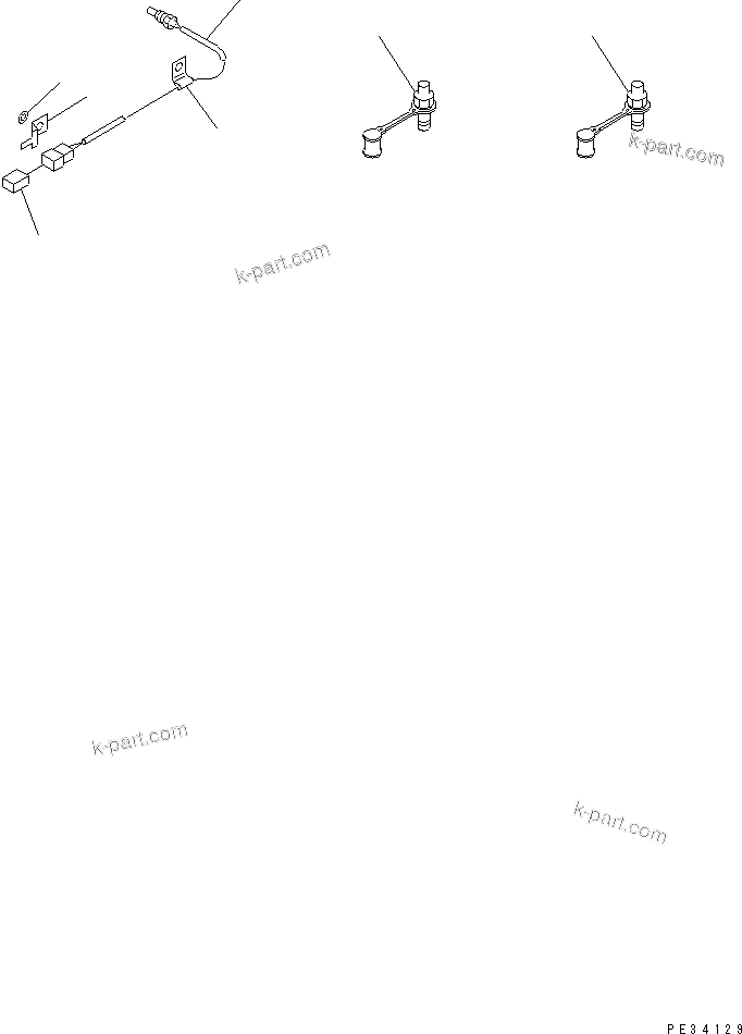 Komatsu parts book diagram for SAA6D170E-2A S/N 17389-UP: PM-CLINIC (FORWARDED INDIVIDUALY PARTS)(#17389-17996)