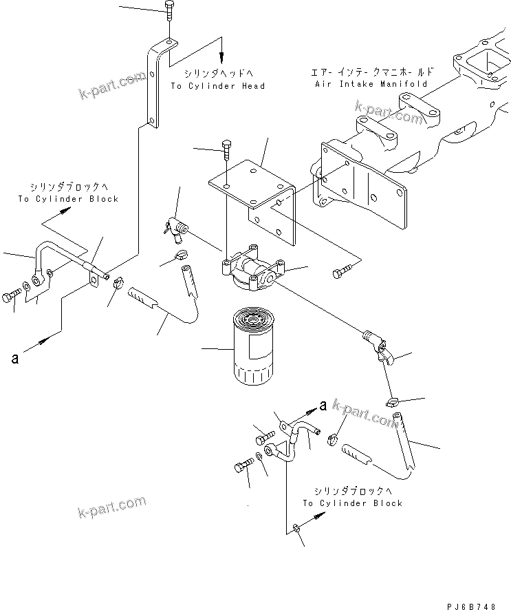 Komatsu parts book diagram for SAA6D125E-2C-8 S/N 60721-UP: CORROSION RESISTOR(#210001-)