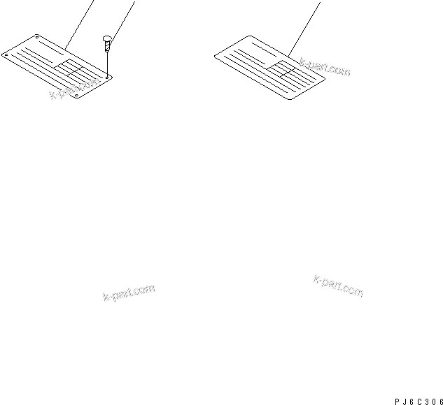 Komatsu parts book diagram for SAA6D125E-2C-8 S/N 60721-UP: NAME PLATE AND CAUTION(#210083-)