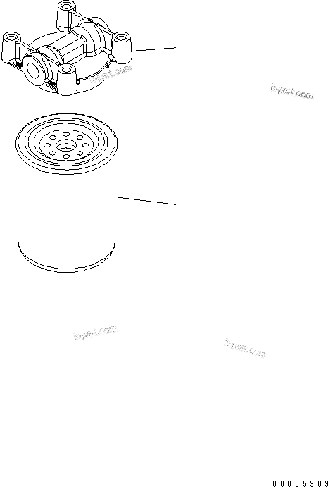 Komatsu parts book diagram for SAA6D125E-5F S/N 560001-UP: CORROSION RESISTOR(#560004-)
