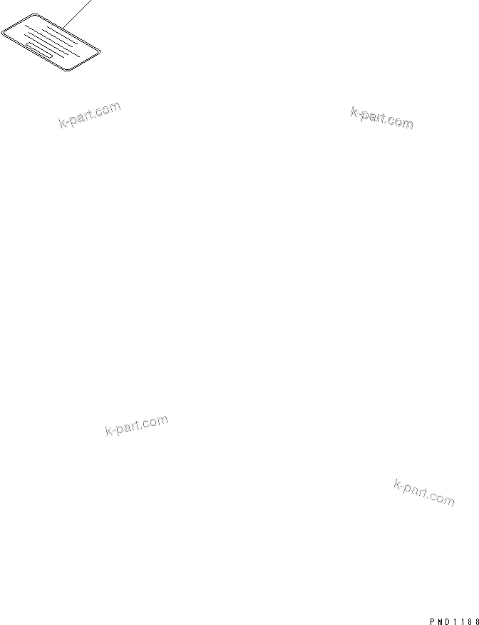 Komatsu parts book diagram for SAA6D102E-2FF-8 S/N 26274903-UP: CAUTION PLATE (JAPANESE-ENGLISH)