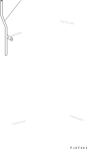 Komatsu parts book diagram for SAA6D102E-2FF-8 S/N 26274903-UP: MUFFLER DRAIN TUBE