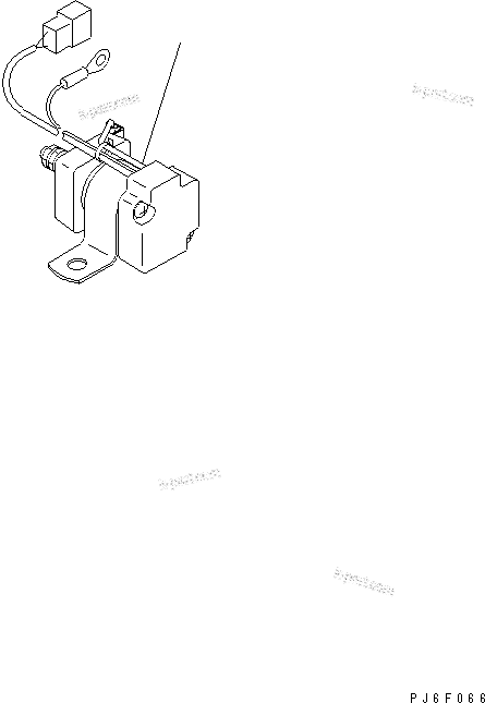 Komatsu parts book diagram for SAA6D102E-2FF-8 S/N 26274903-UP: SWITCH (FOR STARTER)(#26282900-)