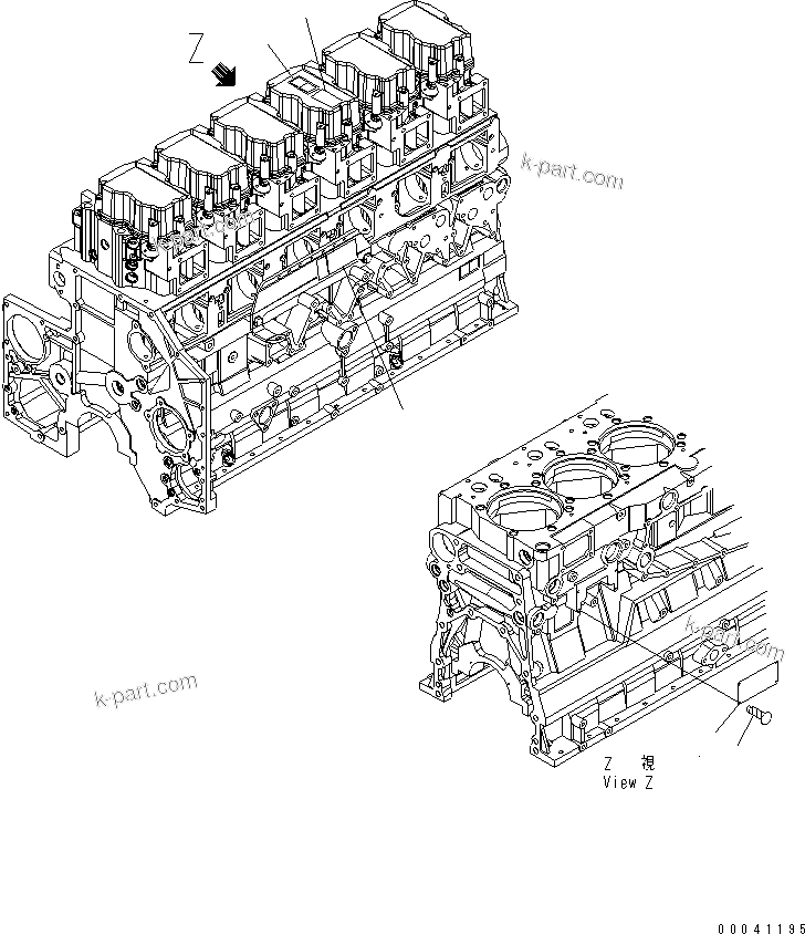 Komatsu parts book diagram for SAA6D140E-5F-03 S/N 530001-UP: NAME PLATE AND CAUTION PLATE (JAPANESE-ENGLISH)