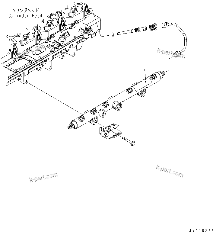 Komatsu parts book diagram for SAA6D114E-3B-WT S/N 26850001-UP: CAUTION PLATE (EU SAFETY REGULATION)(#26864045-)