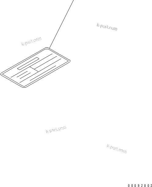 Komatsu parts book diagram for SAA6D114E-3B-WT S/N 26850001-UP: CAUTION PLATE (LIMITED SUPPLY)(#26860136-)