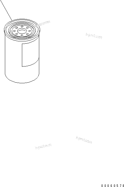 Komatsu parts book diagram for SAA6D107E-1G-W S/N 26500006-UP: FUEL FILTER(#26542464-)
