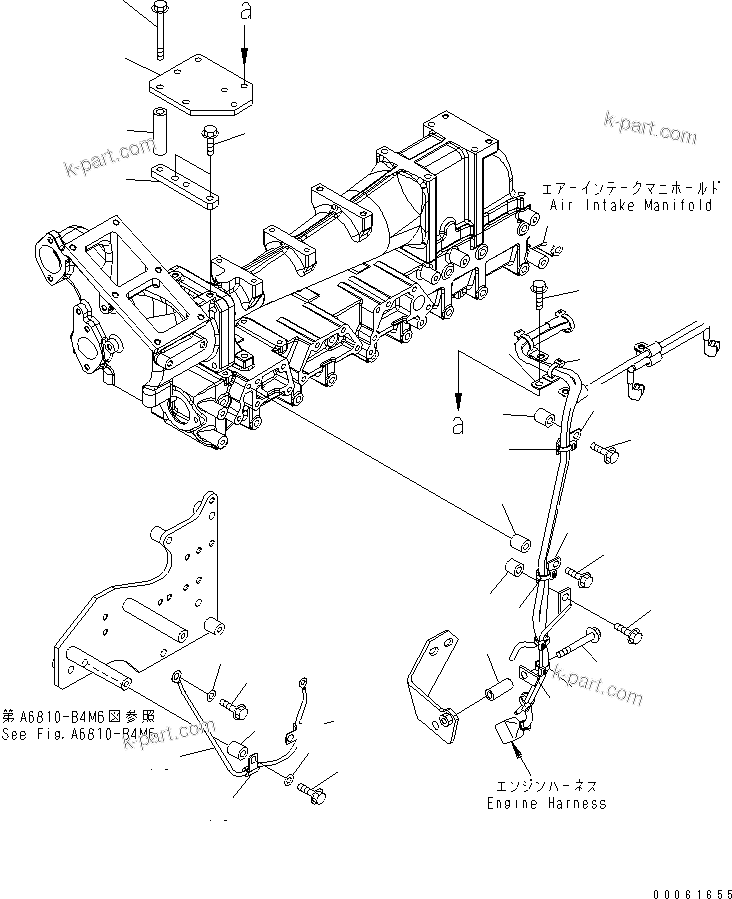 Komatsu parts book diagram for SAA6D140E-5BR-W S/N 630001-UP: ELECTRICAL WIRING (5/5)(#630001-630436)