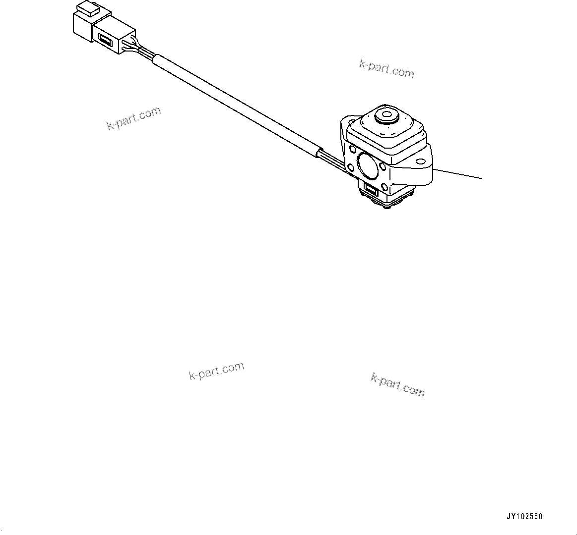 Komatsu parts book diagram for WA485-11E0 S/N H35051-UP: LOADER CONTROL UNIT, WITH 2-EPC LEVER LOADER CONTROL, WITH AFJS, ELECTRIC LEVER (3/3)