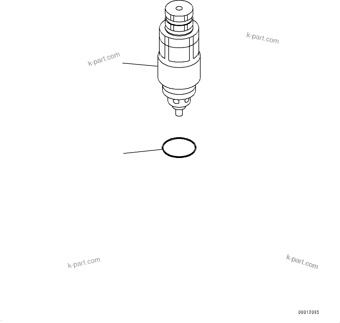 Komatsu parts book diagram for WA475-11E0 S/N H30051-UP: STEERING HYDRAULIC PIPING, WITH AFJS, RELIEF VALVE
