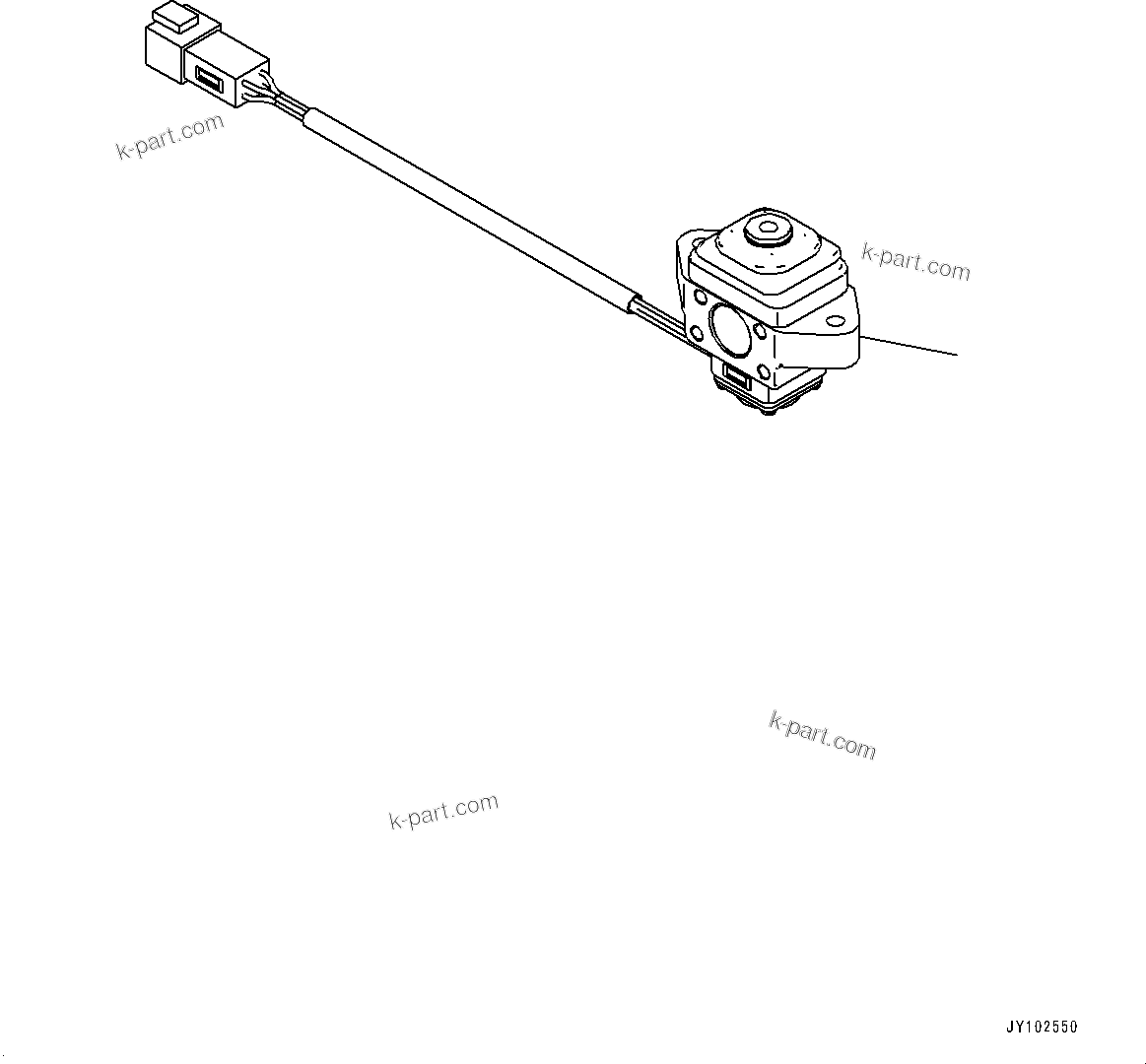 Komatsu parts book diagram for WA475-11E0 S/N H30051-UP: LOADER CONTROL UNIT, WITH EPC MULTI-FUNCTION MONO LEVER PCS, WITH AFJS, ELECTRIC LEVER (2/2)