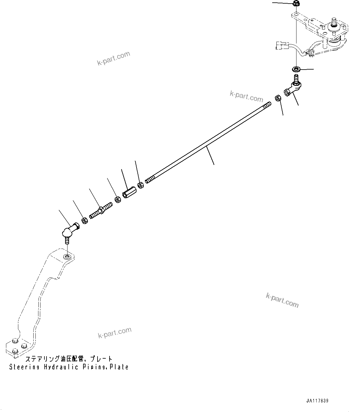 Komatsu parts book diagram for WA475-11E0 S/N H30051-UP: LOADER CONTROL UNIT, WITH EPC MULTI-FUNCTION MONO LEVER PCS, WITH AFJS, AFJS JOINT