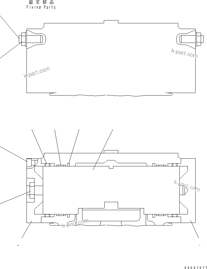 Komatsu parts book diagram for WA320-5 S/N 60001-UP: PUMP (3/12)(#60001-60086)