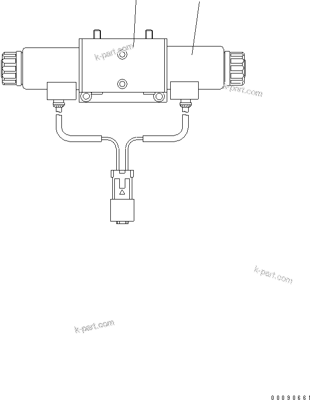 Komatsu parts book diagram for WA320-5 S/N 60001-UP: PUMP (14/17)(#60087-62461)