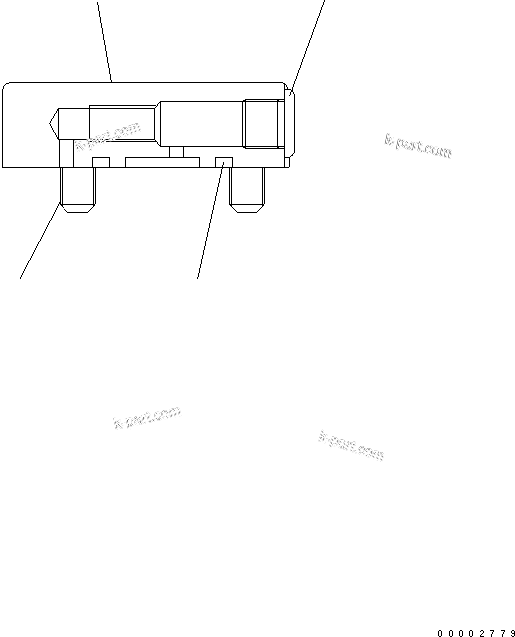 Komatsu parts book diagram for WA320-5 S/N 60001-UP: MOTOR (6/6)(#62021-)