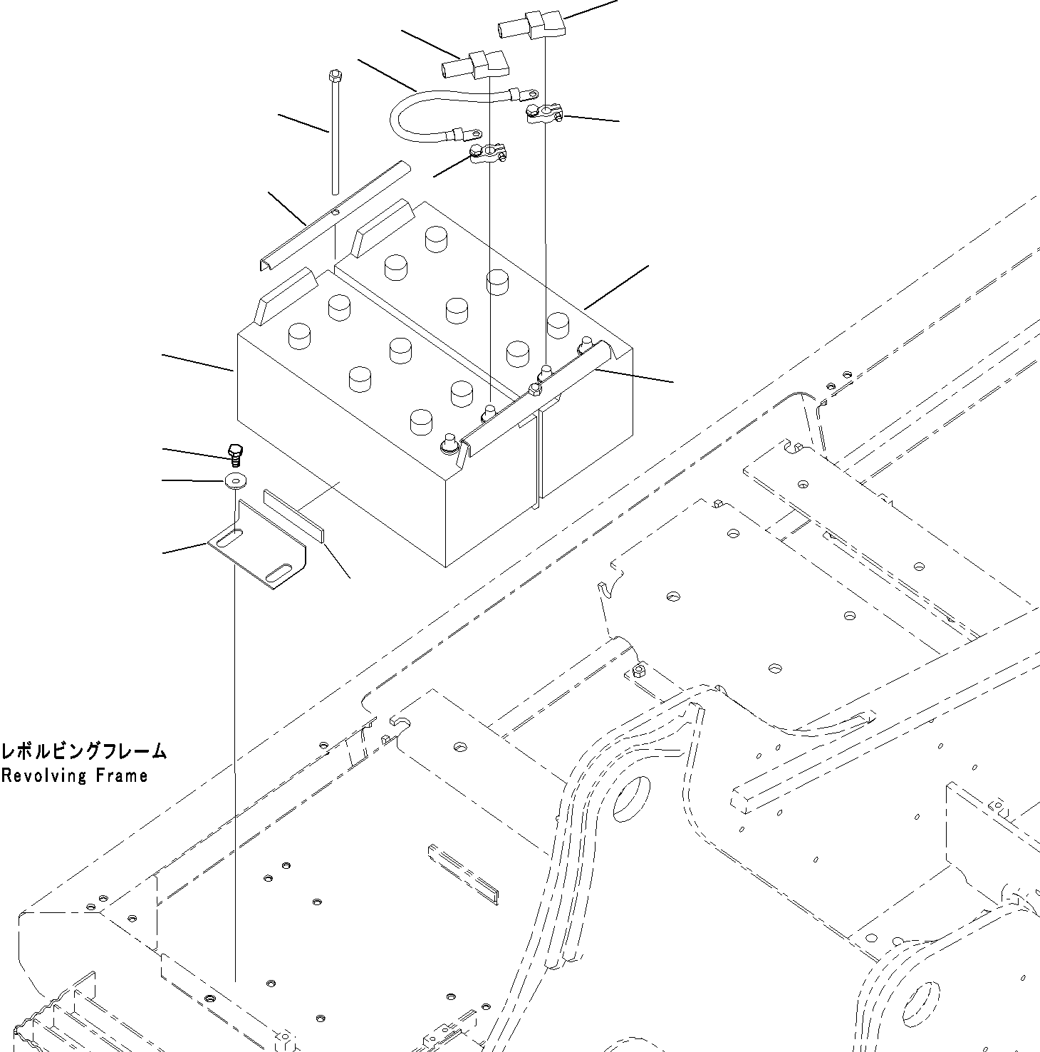 Excavators Komatsu / PC290-8K S/N 10001-UP ( Standard Machine )(0000002u) / Battery(#10001-)(22 : X21-0957100-01)