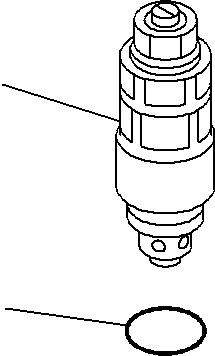 Komatsu parts book diagram for PC290-8K S/N 10001-UP ( Standard Machine ): MAIN CONTROL VALVE, FOR MACHINE WITH 1-ADDITIONAL ACTUATOR CIRCUIT (25/31)(#10001-)