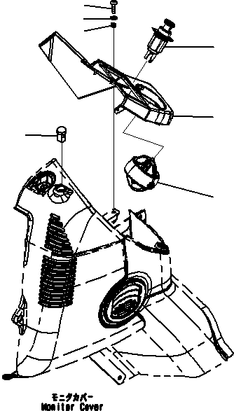 Excavators Komatsu / PC290-8K S/N 10001-UP ( Standard Machine )(0000002u) / Cab (14/52)(#10001-)(202 : X21-1175150-14)