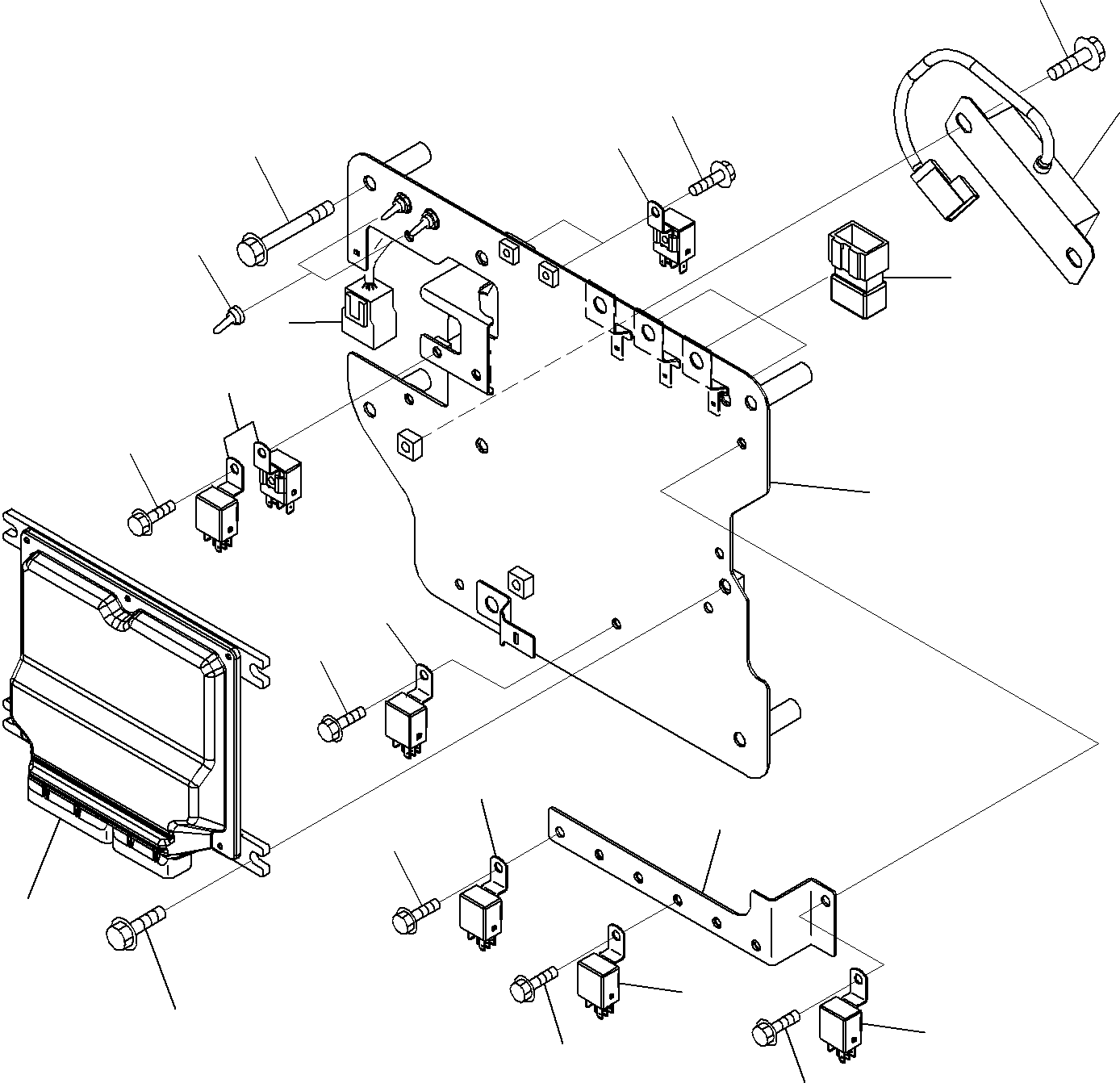 Excavators Komatsu / PC290-8K S/N 10001-UP ( Standard Machine )(0000002u) / Cab (19/52)(#10001-)(207 : X21-1175150-19)