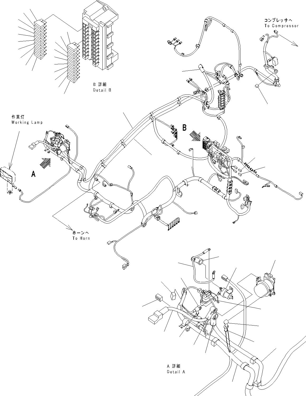 Excavators Komatsu / PC290-8K S/N 10001-UP ( Standard Machine )(0000002u) / Cab (31/52)(#10001-)(219 : X21-1175150-31)